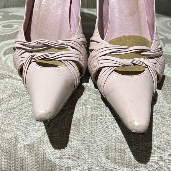 Escarpins vieux rose - Picture 4 of 4